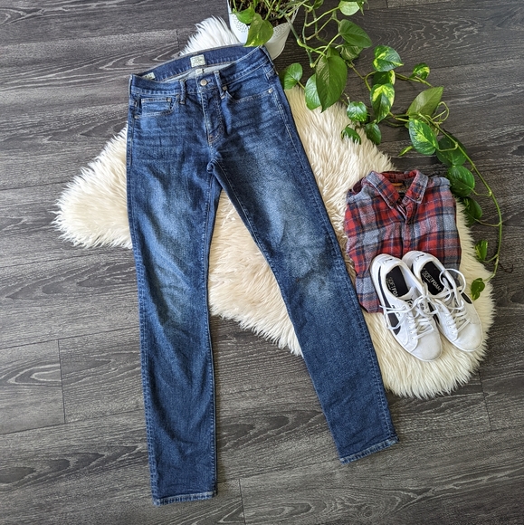 J.CREW - 28 x 32 484 Slim-fit stretch jean in one-year wash. - Picture 4 of 13